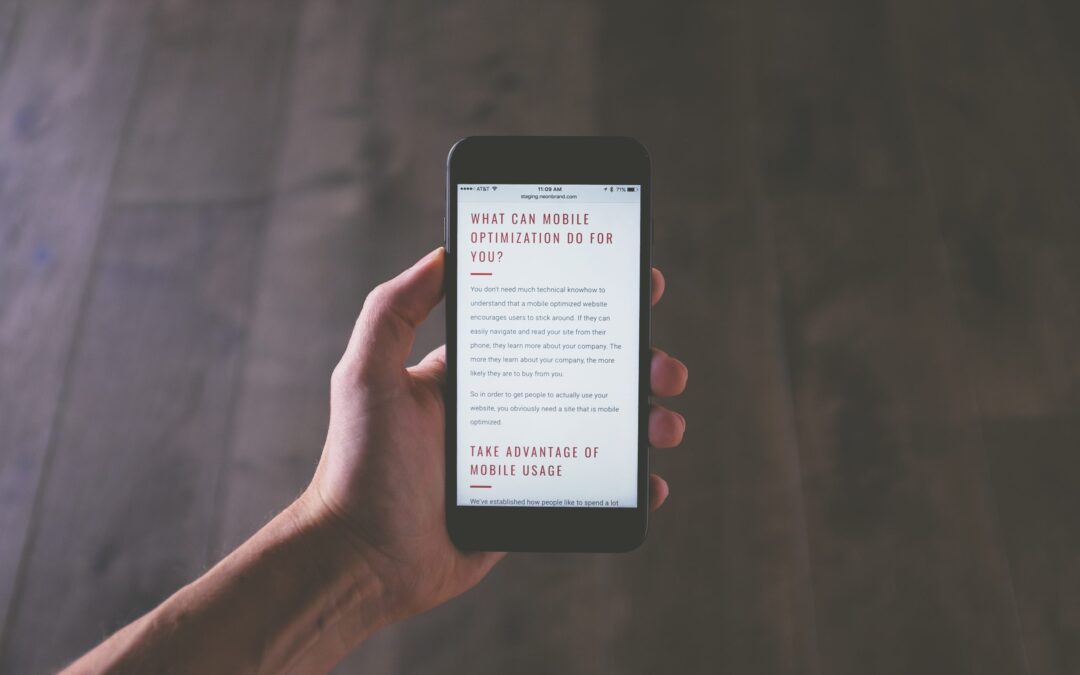 The Importance of Mobile First Web Design