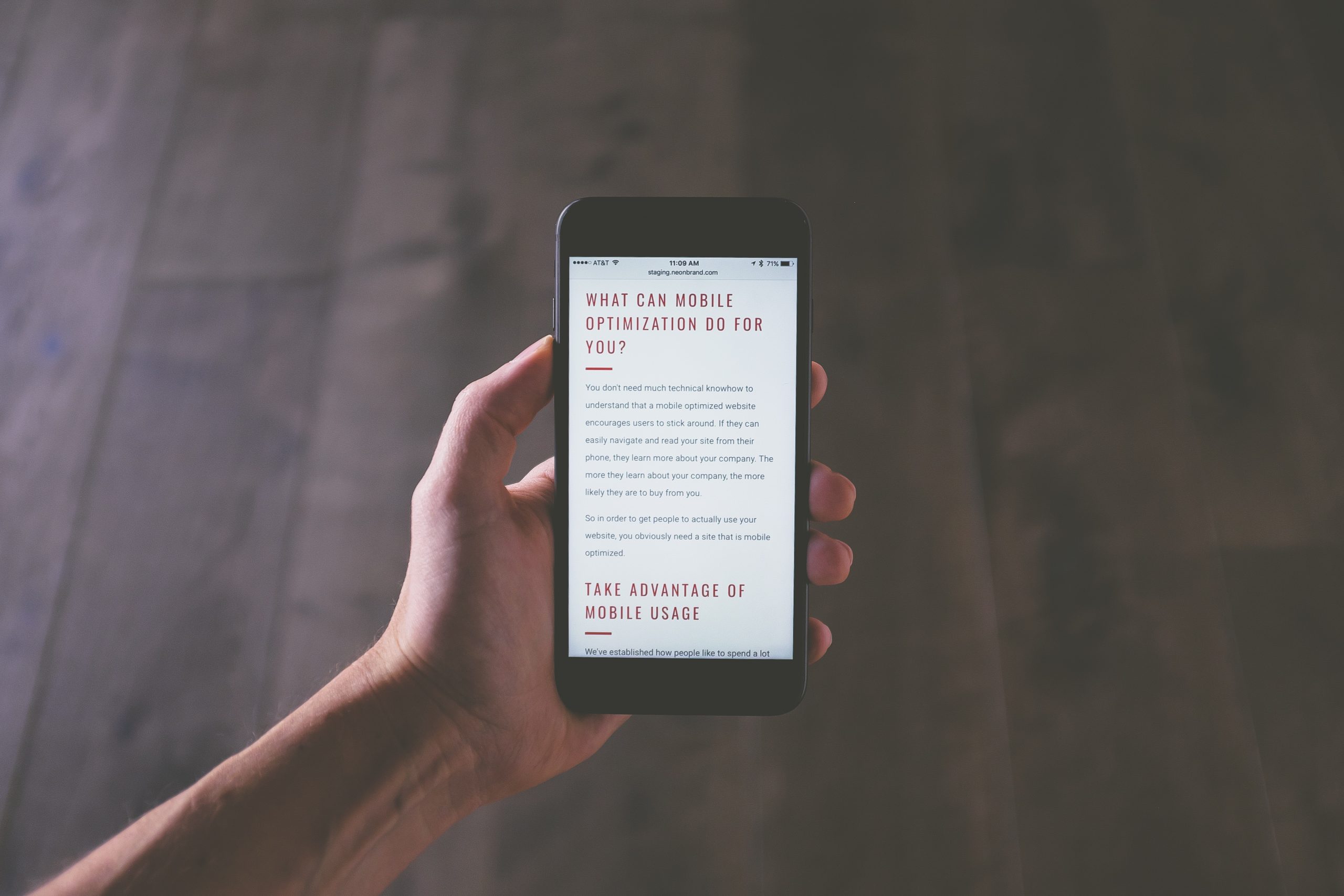 The Importance of Mobile First Web Design